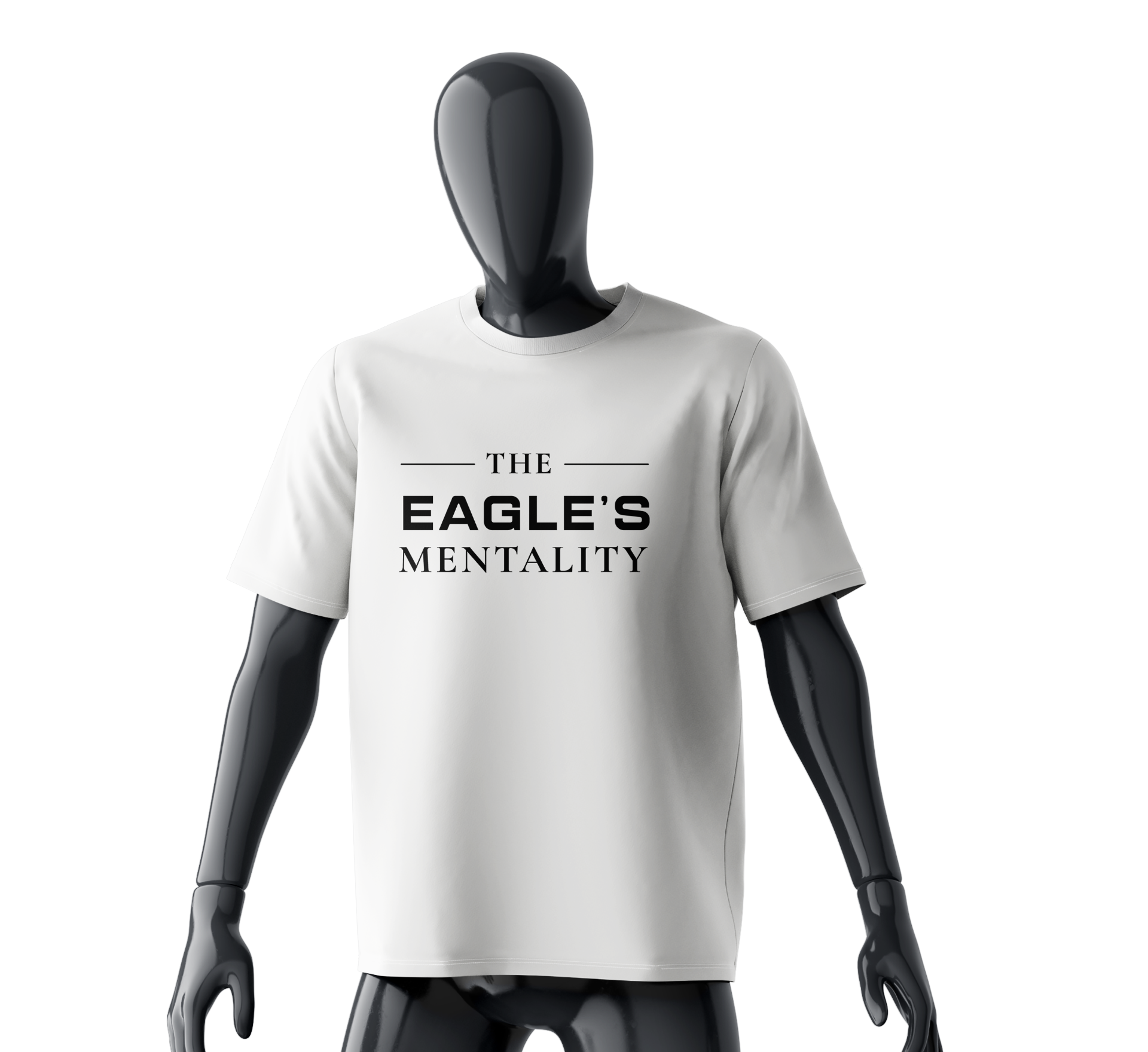 The Eagle's Mentality branded shirt